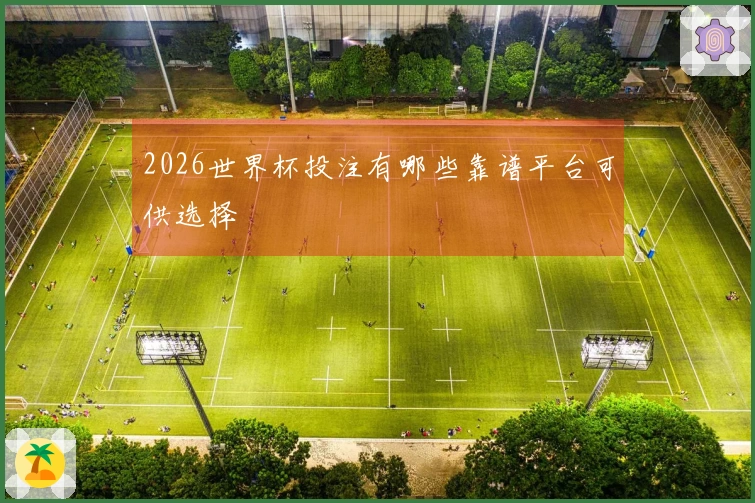 2026世界杯投注有哪些靠谱平台可供选择