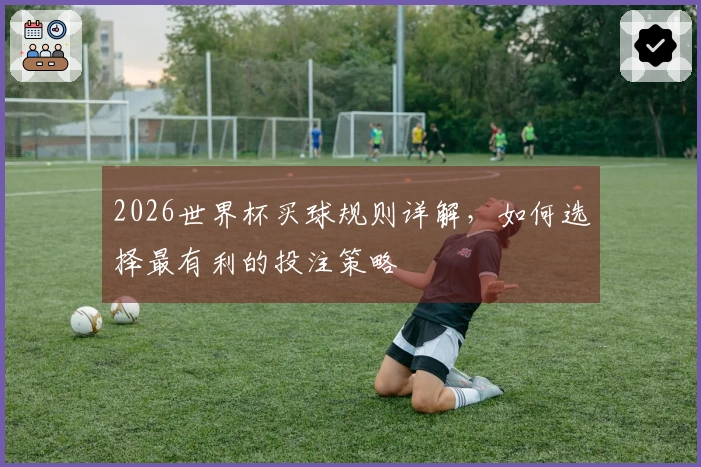 2026世界杯买球规则详解，如何选择最有利的投注策略