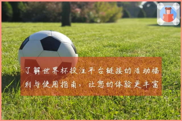 了解世界杯投注平台链接的活动福利与使用指南，让您的体验更丰富！